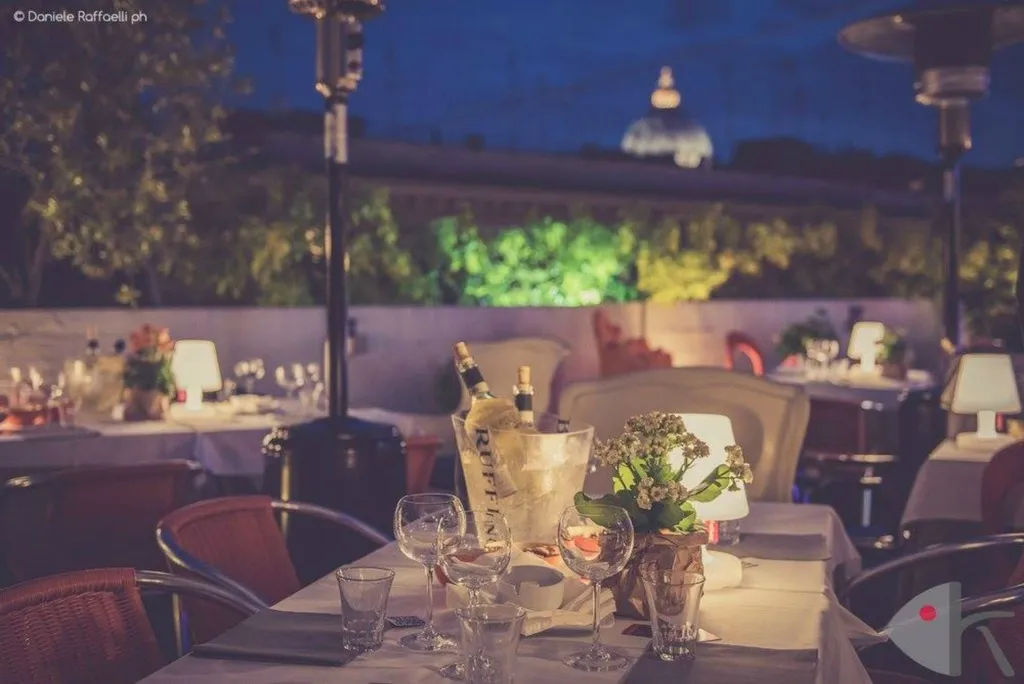 Restaurant, Orange Hotel, Rome
