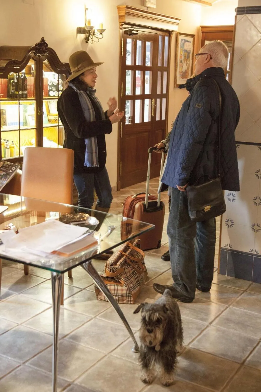 Lobby, Hotel Rural Masia La Mota, Costa Blanca