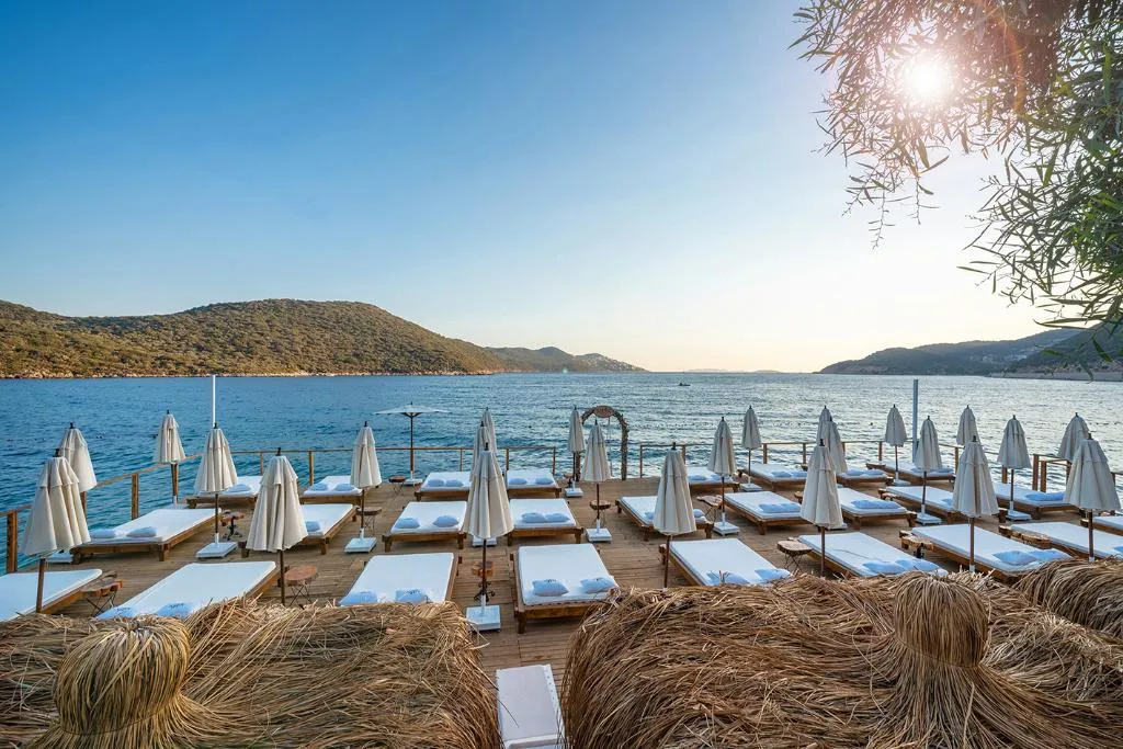 Beach, Kas Marin Hotel, Dalaman