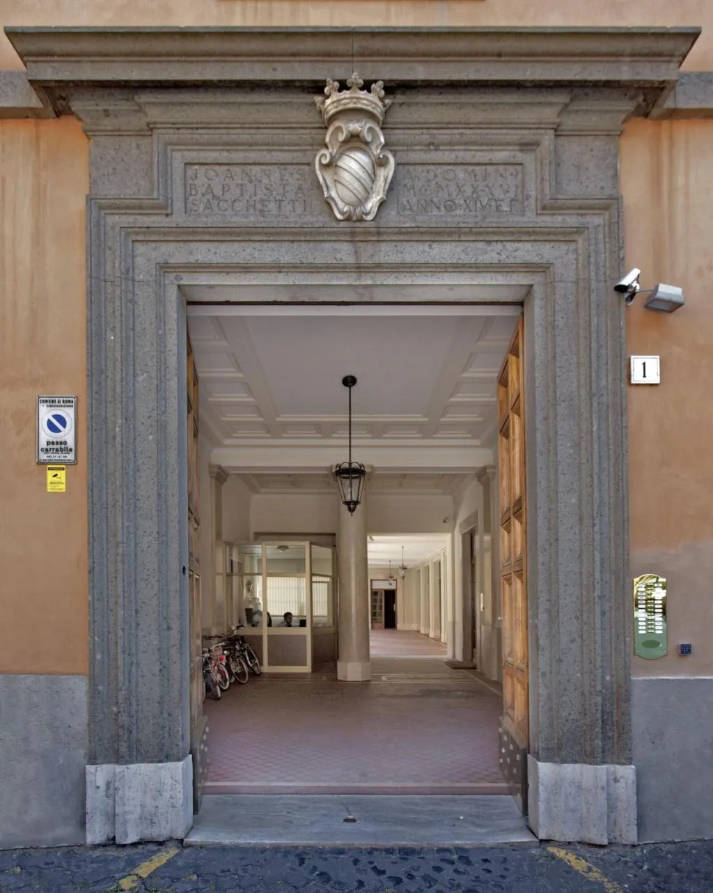 General view, Secret Rhome, Rome