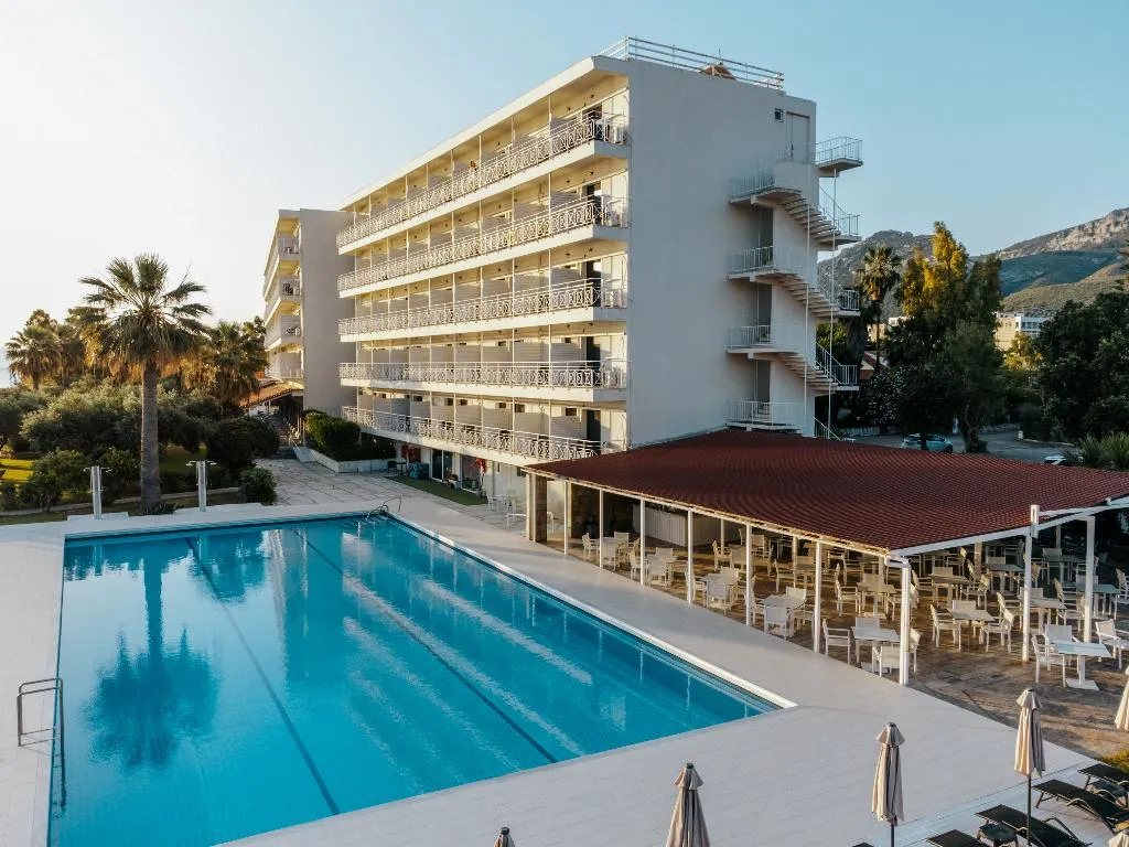Pool, Calamos Beach Family Club Hotel, Athens