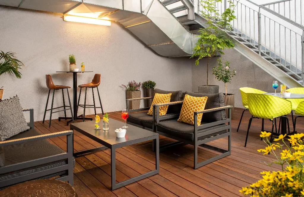 Terrace, NYX Hotel Prague by Leonardo Hotels, Prague