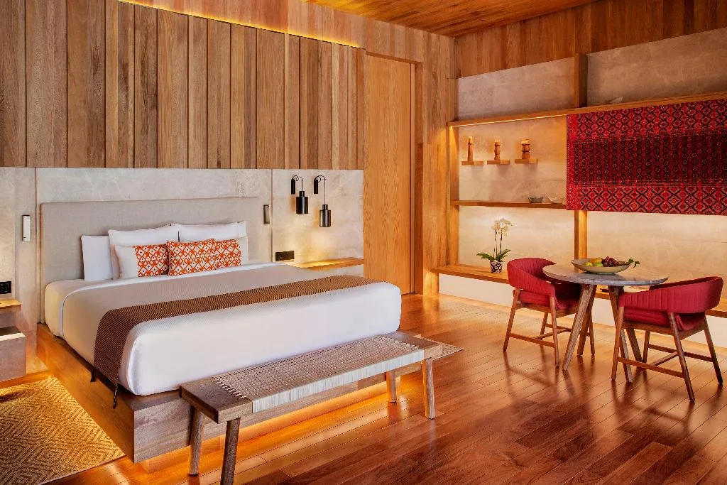 SUITE OCEAN FRONT KING BED Room, Banyan Tree Mayakoba, Cancun Area