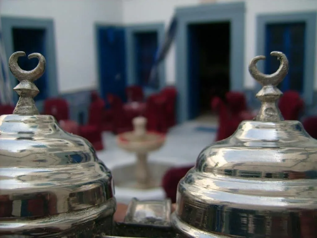 Lobby, Dar Baaziz, Tunisia