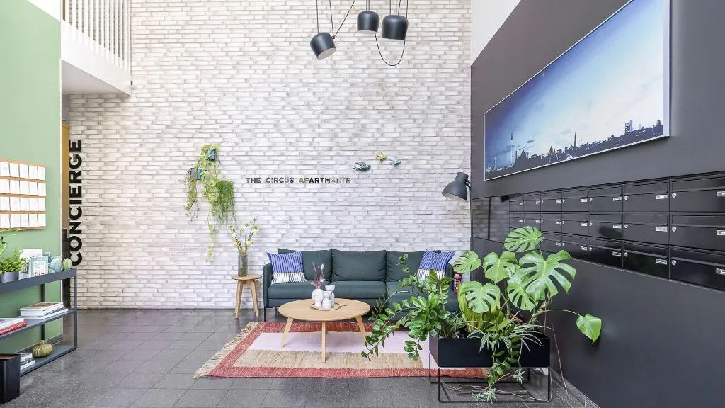 Lobby, The Circus Apartments, Berlin