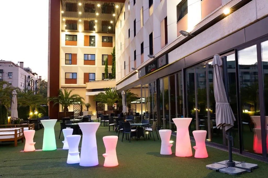 Terrace, Sercotel Las Artes, Madrid