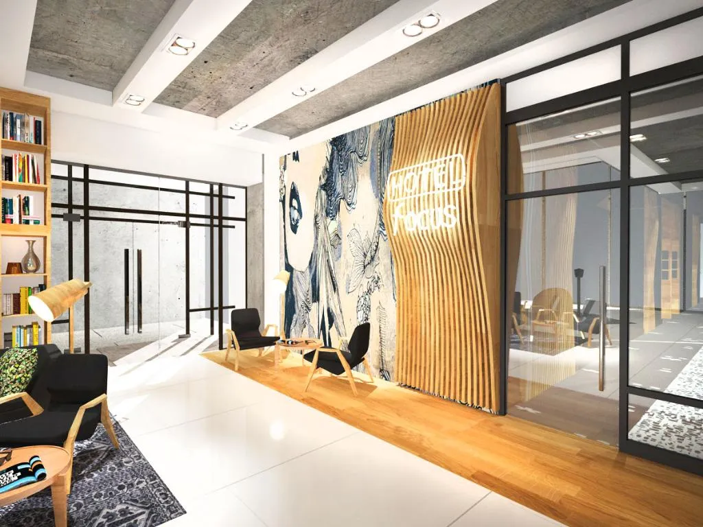 Lobby, Hotel Focus Premium Sopot, Gdansk