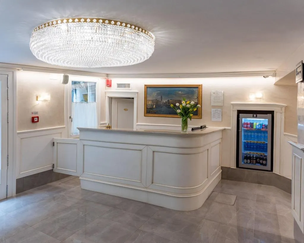 Lobby, Hotel Guerrini Venezia, Venice