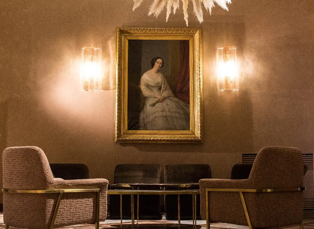 Lobby, Grand Hotel Cavour, Florence