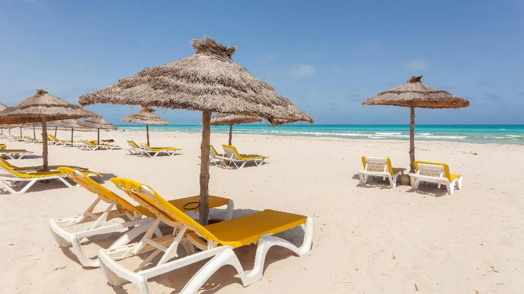 Beach, Djerba Aqua Resort, Tunisia
