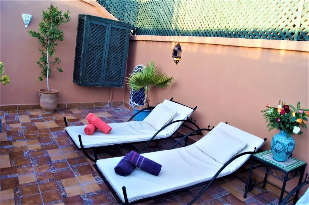 Terrace, Riad Errabii, Marrakech