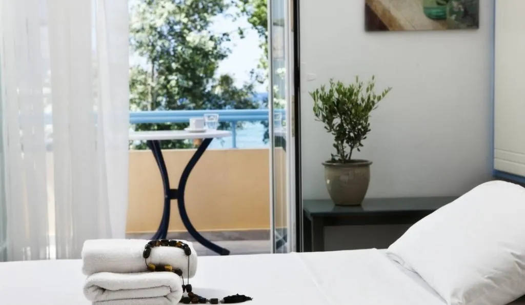 Double or Twin SEA VIEW Room, Fereniki Holiday Resort, Crete