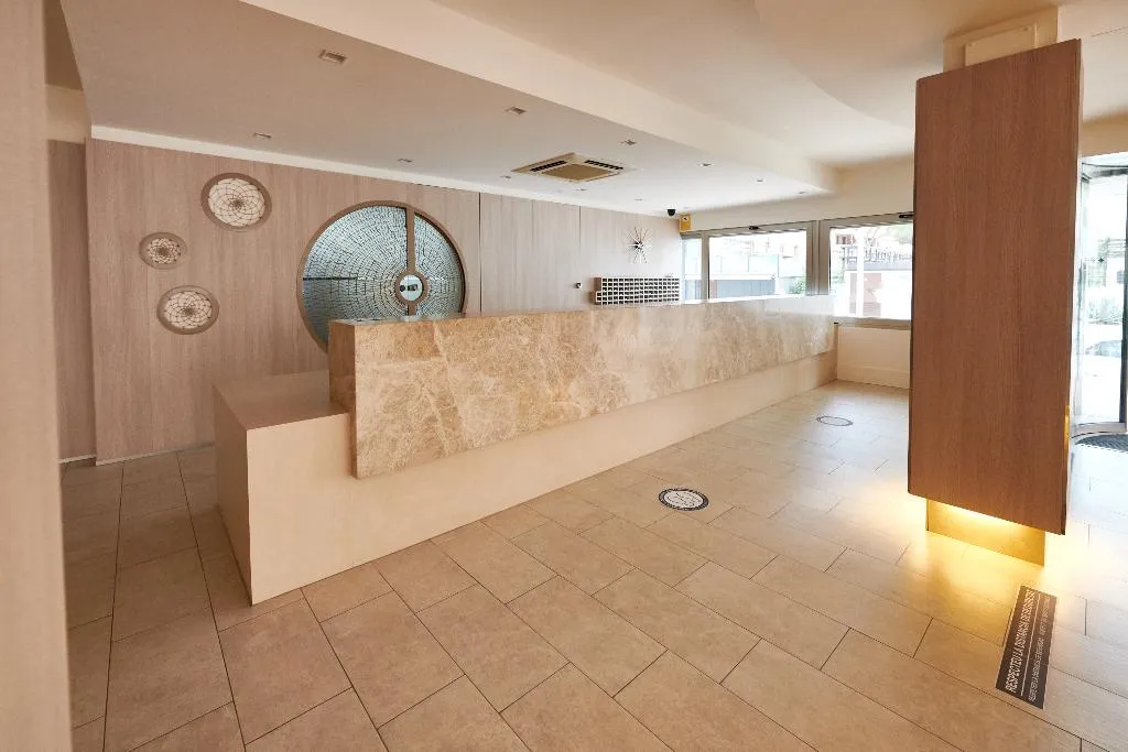Lobby, Checkin Blanes, Costa Brava