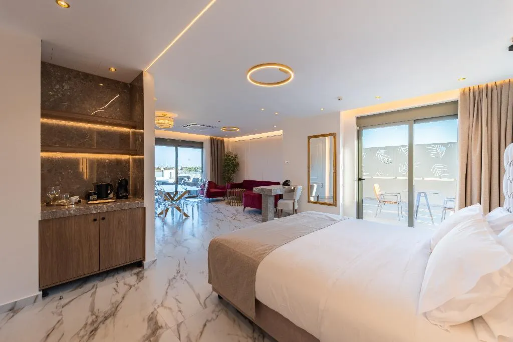SUITE DELUXE ONE BEDROOM Room, Philia Center Suites, Rhodes