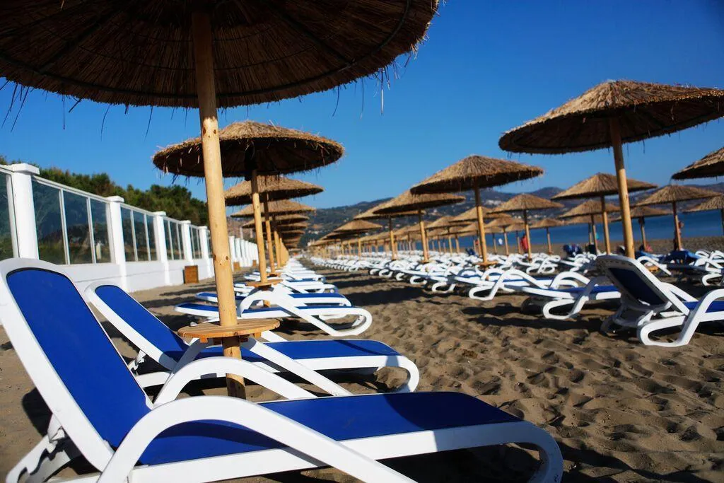 Beach, Dessole Dolphin Bay Resort, Crete
