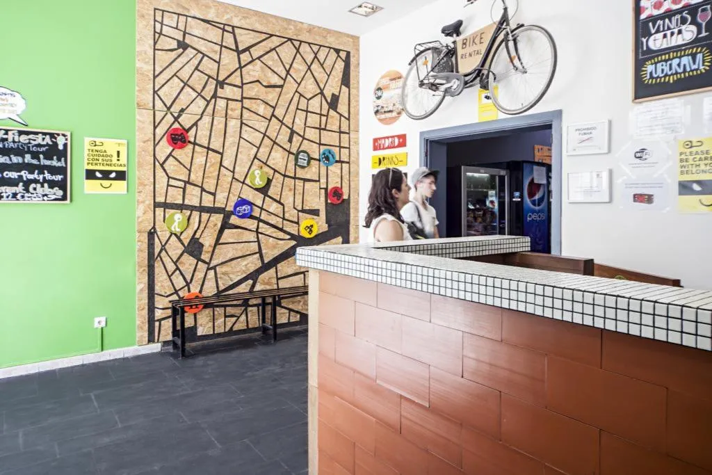 Lobby, Motion Chueca Hostel, Madrid