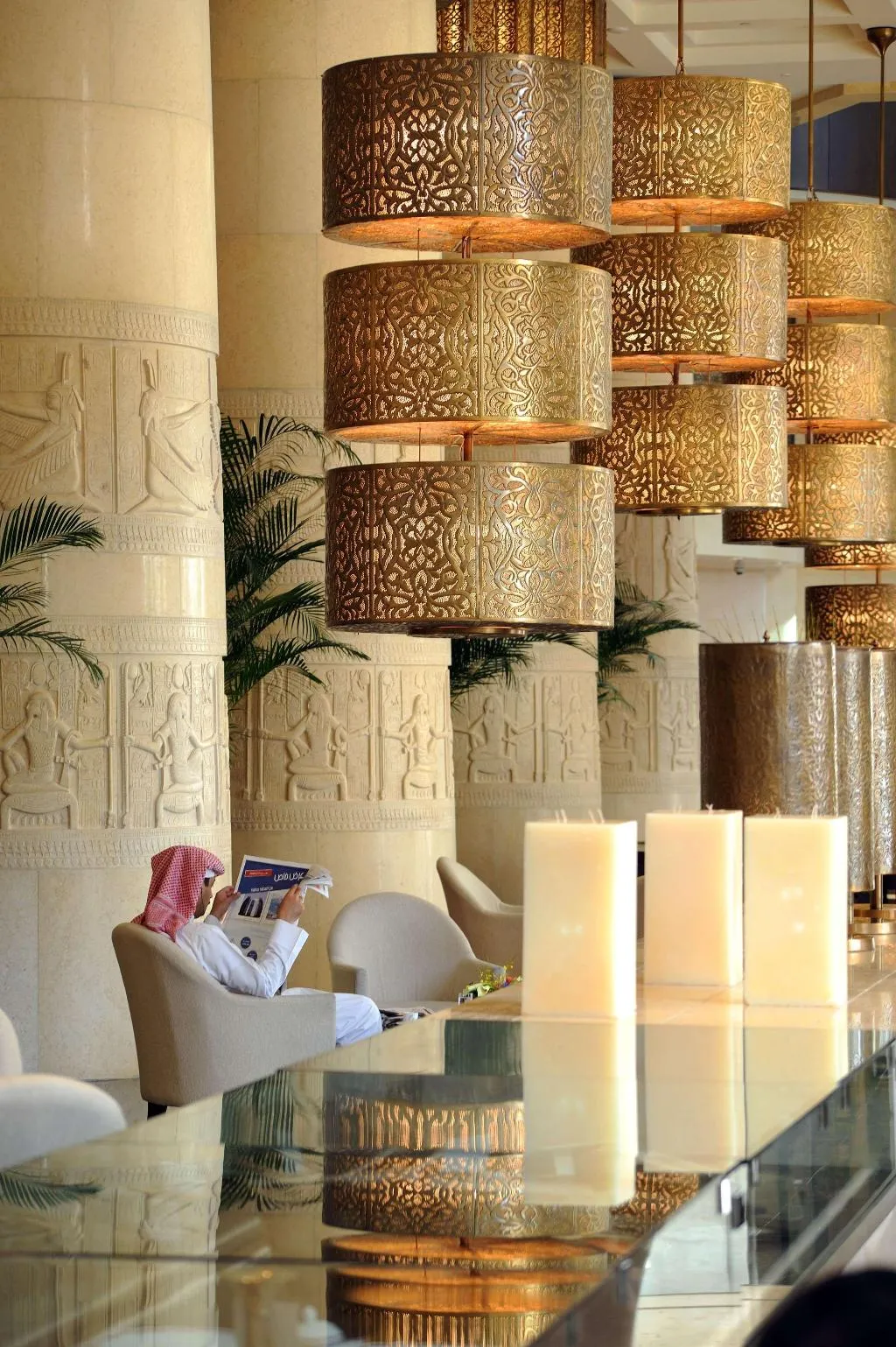 Restaurant, Raffles Dubai, Dubai