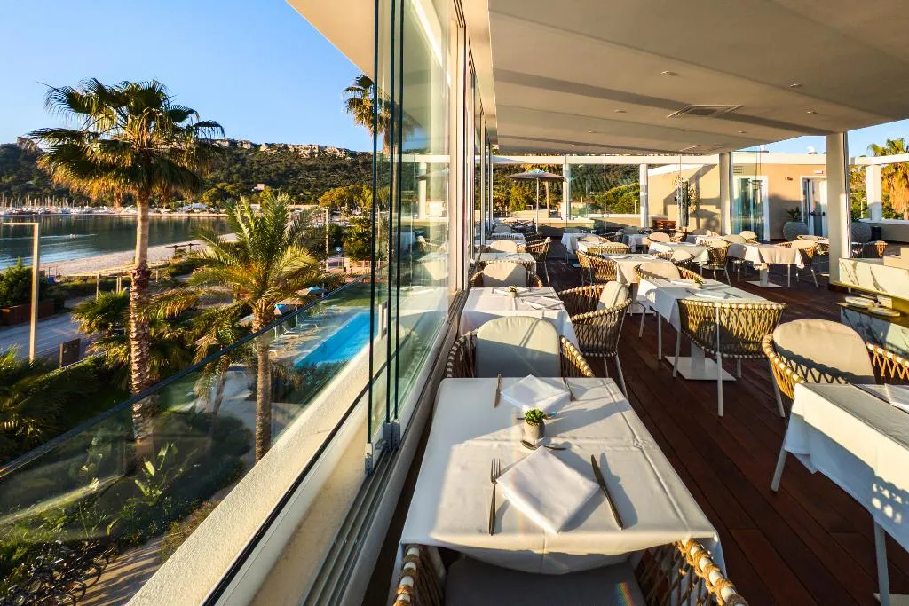 Terrace, Hotel Nautilus Excelsior - Adults Only, Cagliari