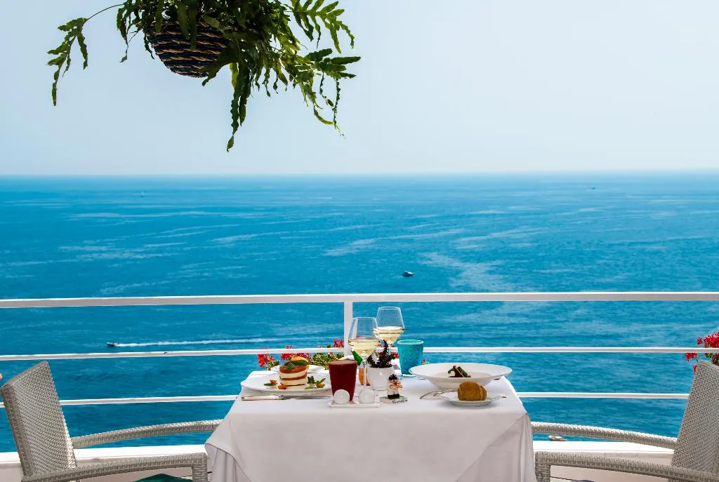 Restaurant, Eden Roc Positano, Naples