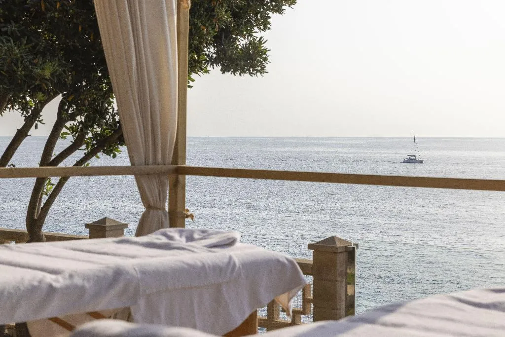 Terrace, Alua Calas de Mallorca Resort, Majorca