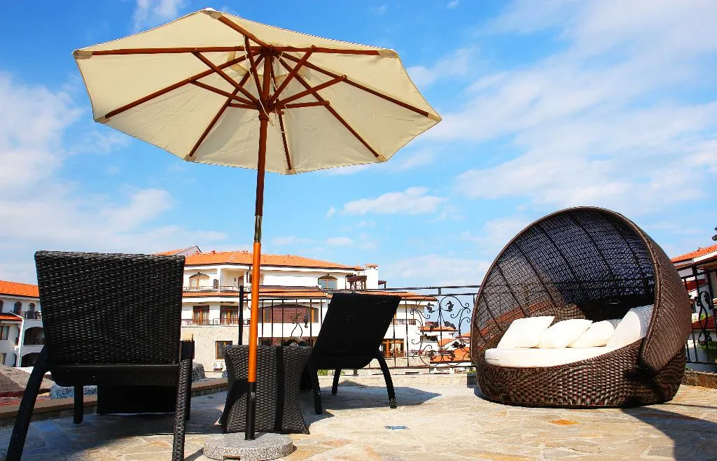 Terrace, The Vineyards Spa Resort, Bourgas