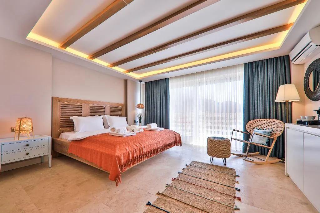 DOUBLE DELUXE SEA VIEW Room, Kalkan Saray Suites, Dalaman