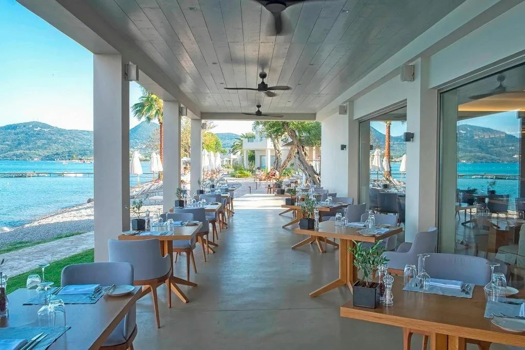 Restaurant, Domes Miramare, A Luxury Collection Resort, Corfu, Corfu