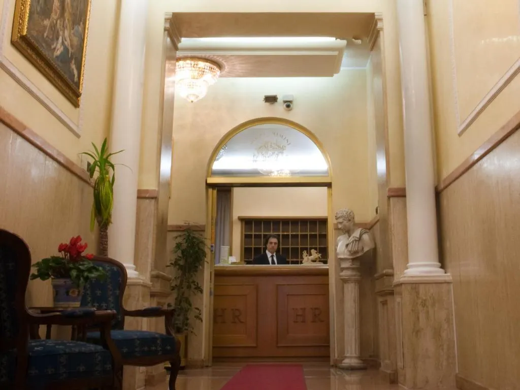 Lobby, Rimini Hotel, Rome