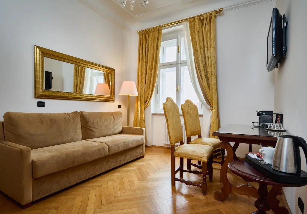 JUNIOR SUITE STANDARD Room, Charles Bridge Palace, Prague