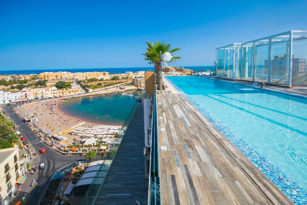 Beach, H Hotel & SPA - Adults Only, Malta