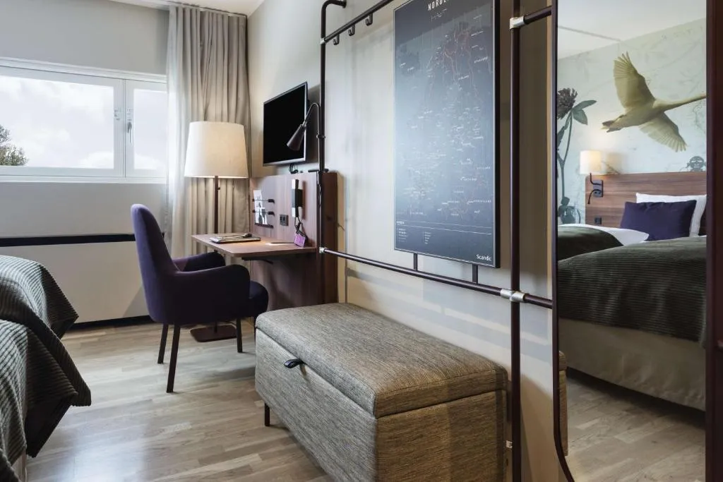 TWIN STANDARD Room, Scandic Hvidovre, Copenhagen