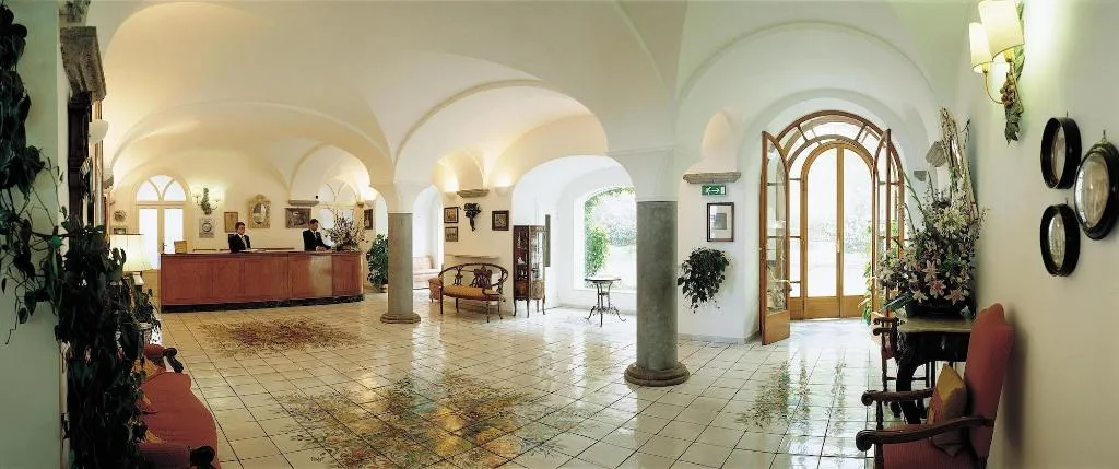 Lobby, Hotel Santa Caterina, Naples