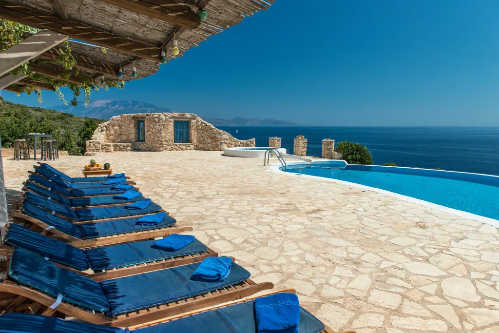 VILLA FOUR BEDROOMS WITH PRIVATE POOL Room, Blue Caves Villas, Zante