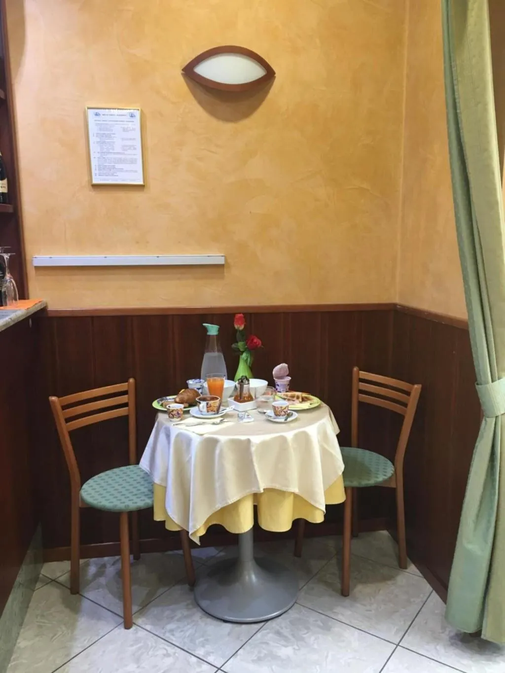 Restaurant, Hotel Dorè, Milan