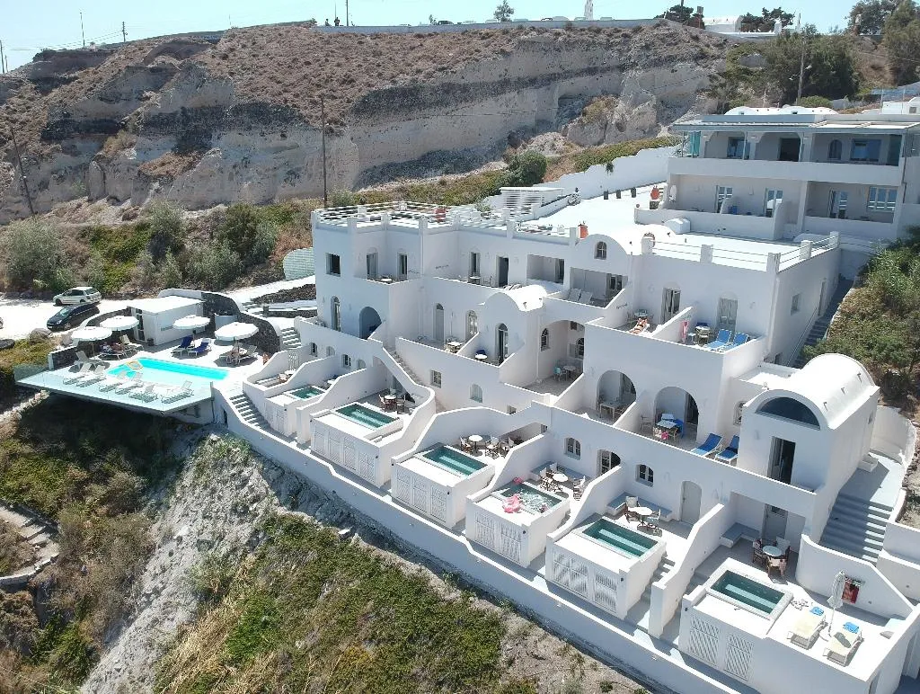 General view, Kokkinos Villas, Santorini