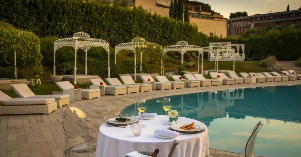 Restaurant, Villa Agrippina Gran Meliá, Rome