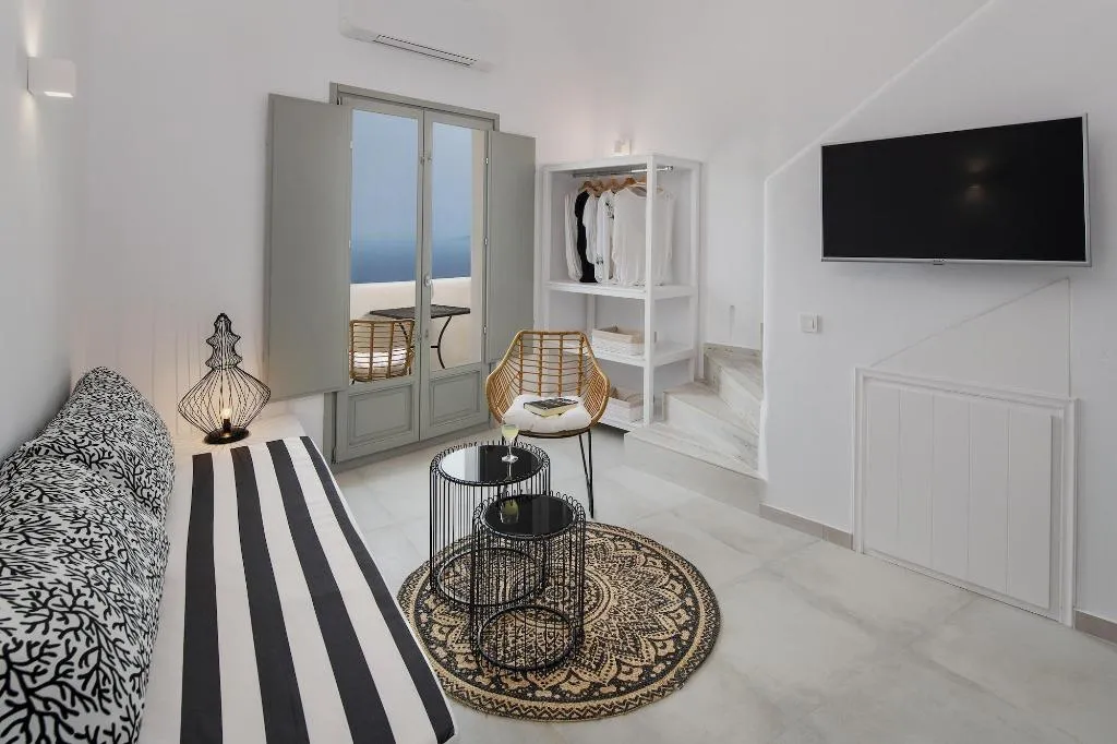 Room, Seven Suites, Santorini