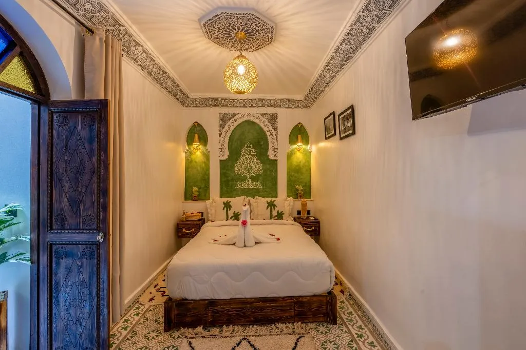 DOUBLE ONE BEDROOM Room, Riad La Perle Bleue, Marrakech
