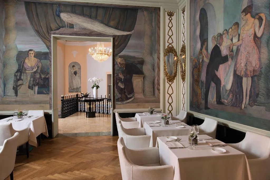 Restaurant, Grand Hotel Palace Rome, Rome
