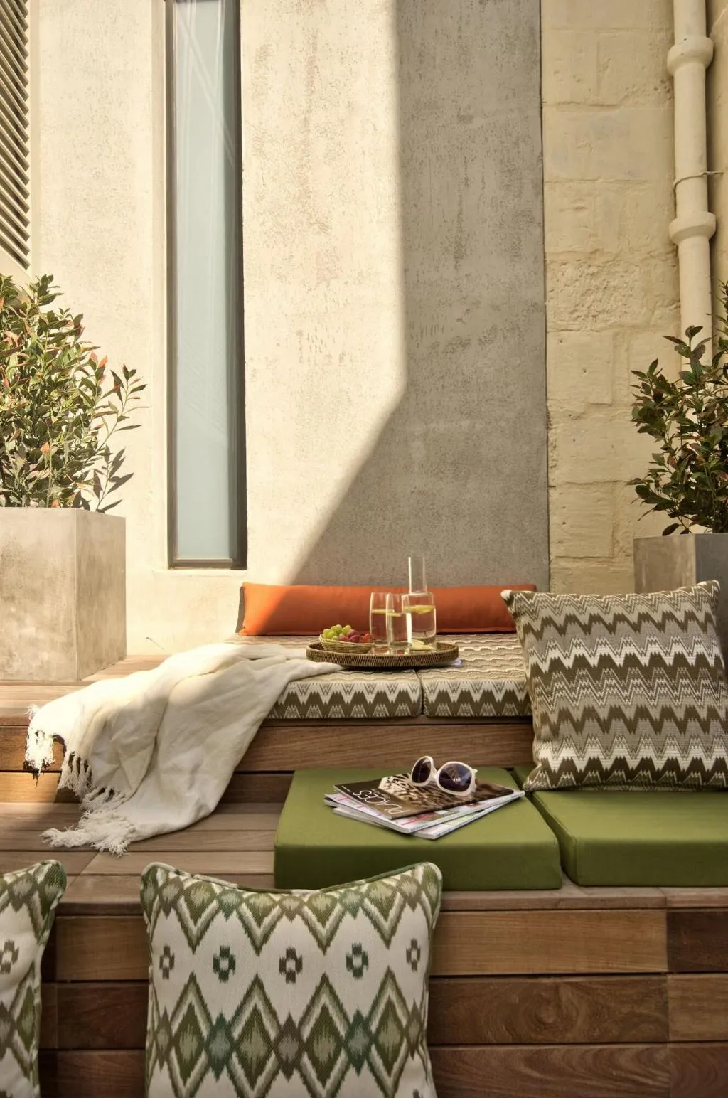 Terrace, Casa Ellul, Malta