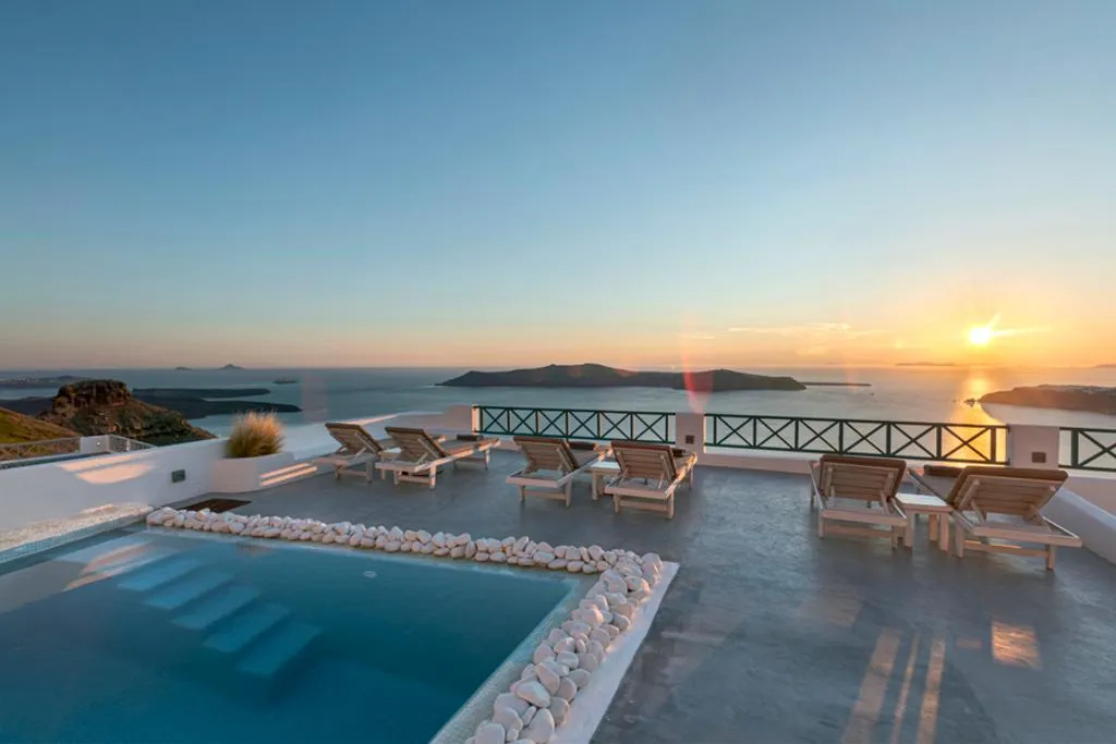 Pool, Afroessa Hotel, Santorini
