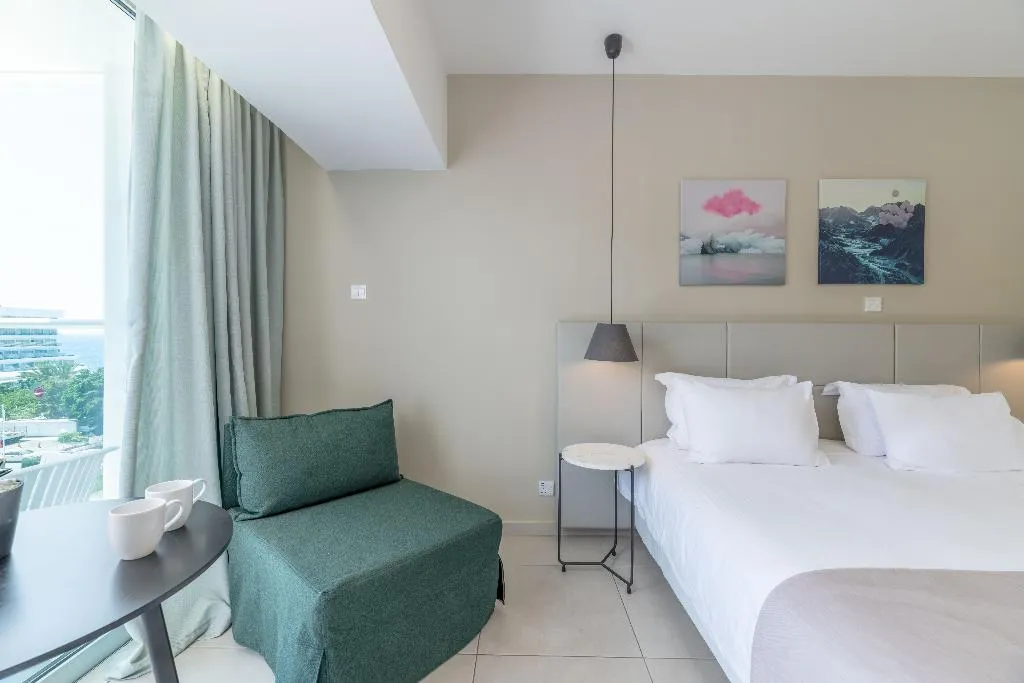Double or Twin SUPERIOR SIDE SEA VIEW Room, Napa Mermaid Hotel & Suites, Cyprus
