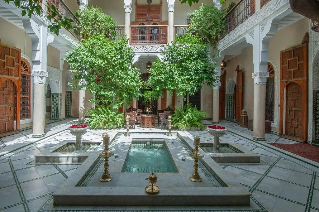 Terrace, Riad Laurence Olivier, Marrakech