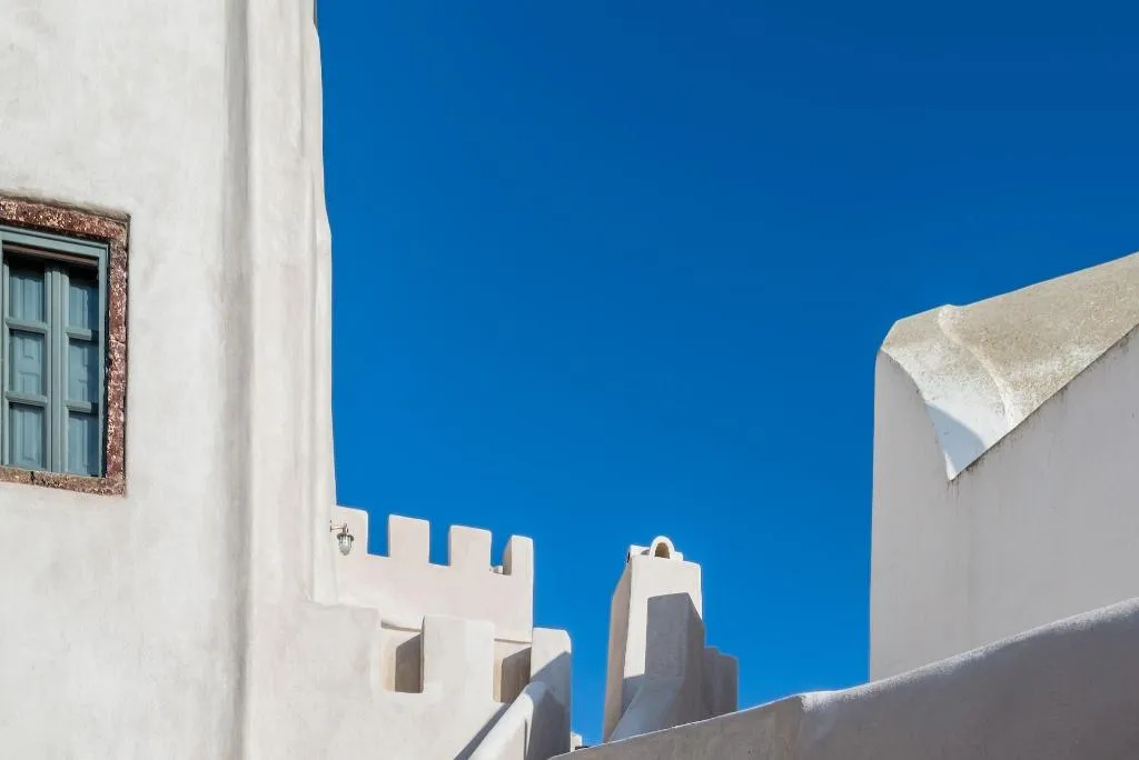 General view, Kastro Mansion, Santorini