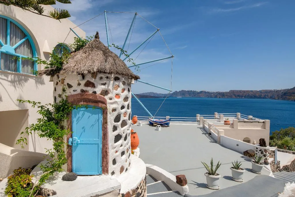 General view, Kokkinos Villas, Santorini