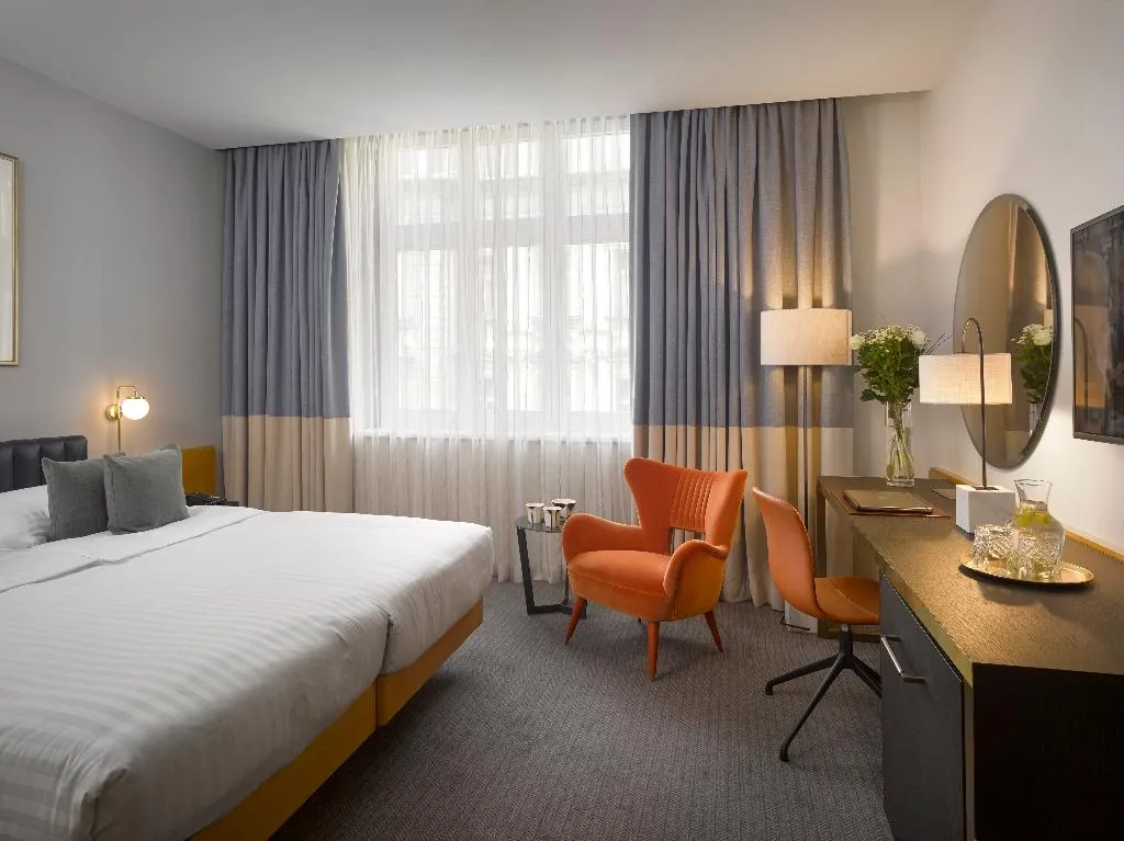 DOUBLE SINGLE USE GUEST ROOM Room, K+K Hotel Fenix, Prague