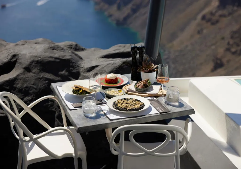 Restaurant, Infinity Suites & Dana Villas, Santorini