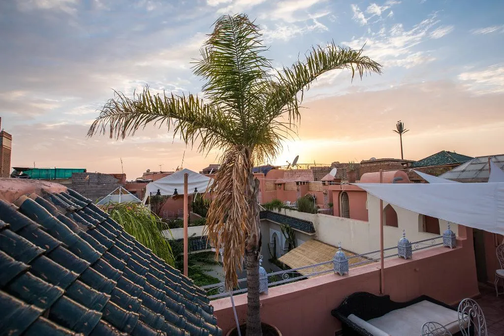 Terrace, Riad Villa Harmonie, Marrakech