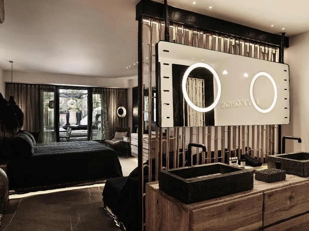 DOUBLE WITH PRIVATE POOL Room, Myconian O Hotel - Adults Only, Mykonos