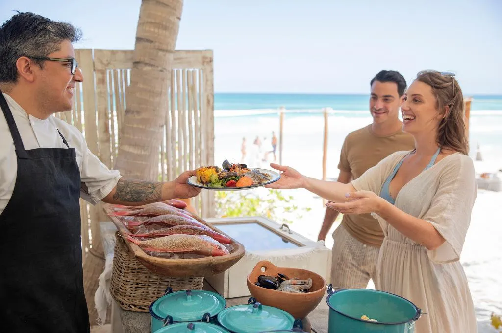 Restaurant, Lula Seaside Boutique Hotel, Cancun Area